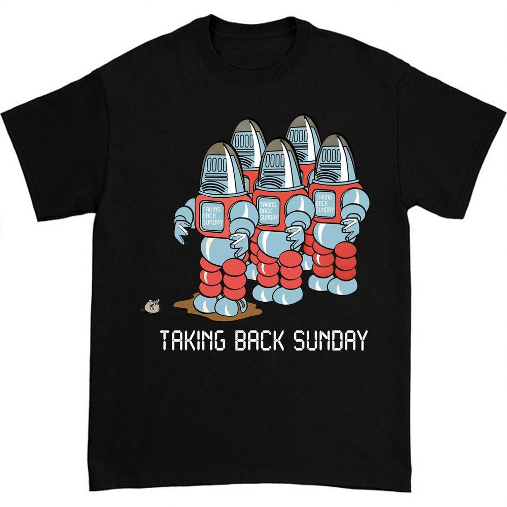 Rare Taking Back Sunday Cotton Men All Size 11D172 Unisex T-Shirt XXXXL