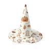 Dámský vysoký špičatý čarodějnický klobouk na Halloweenskou párty kostým a tématické akce