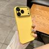 Matte PC Original Machine Feel Lens Protection Phone Case for iPhone 17 16 15 14 Plus 13 12 11 Pro Max Shockproof Bumper Cover