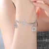Dawapara Witches Knot Tetragrammaton Bracelet Celtics Protection Witchcraft Knot Figaro Chain Bracelets Stainless Steel Jewelry