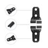 10PCS Engine Hood Door Hinge Cover Trim Exterior Accessories Protective Sticker For Jeep Wrangler JLU Gladiator JT 2018-2025