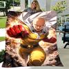 1pc Blanket - One Punch Man Saitama Print Design, Lightweight Blanket for Sofa, Bed- Soft &Warm, Gift for All Seasons