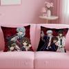 classic anime Vampire Knight Cushion Cover Soft & Easy-Wash Pillow Case – Versatile for Couch, Bed, Travel and Office