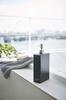 Yamazaki Jitsugyo Dispenser Square Slim Shampoo Black Tower Pump Dispenser Bottle 4253 (Yamazaki) Two-way Approx. W5.5XD11XH23.5cm