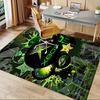 1pc Xbox, Gaming, Neon Office Carpet Soft Polyester Entrance Carpet Washable Non Slip Machine Washab