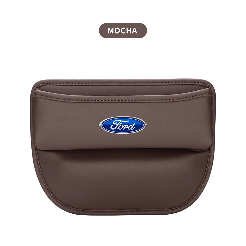 Gorący Nowy Wielofunkcyjny Organizer do Szczeliny w Foteliku Samochodowym Pudełko do Przechowywania Kieszeń Portfel Dla Ford S MAX Ranger Focus Fiesta Mondeo Kuga Mustang Es