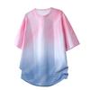 Schnelltrocknendes Sport-T-Shirt Herren Eis Seide Fitness Locker Sommer Dünn Kurzärmlig Laufen Top