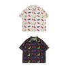 Boys' Dinosaur Print Short-Sleeve Summer Shirt