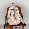 College Student Schoolbag Women's Large-capacity Backpack Niche Female Simple Casual Nylon Backpack Backpack Female