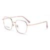 Danyang Retro Square Metal Myopia Glasses Frame - Ultra-light Korean-style Frame for a Slimmer Face Appearance.