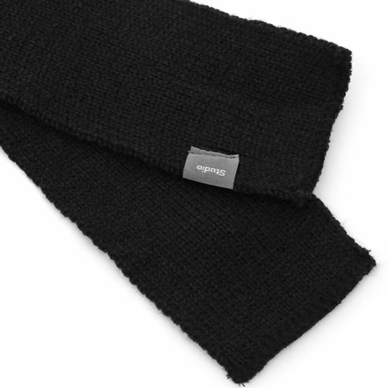 UNDERCONTROL STUDIO HOOD MUFFLER / AW / BLACK