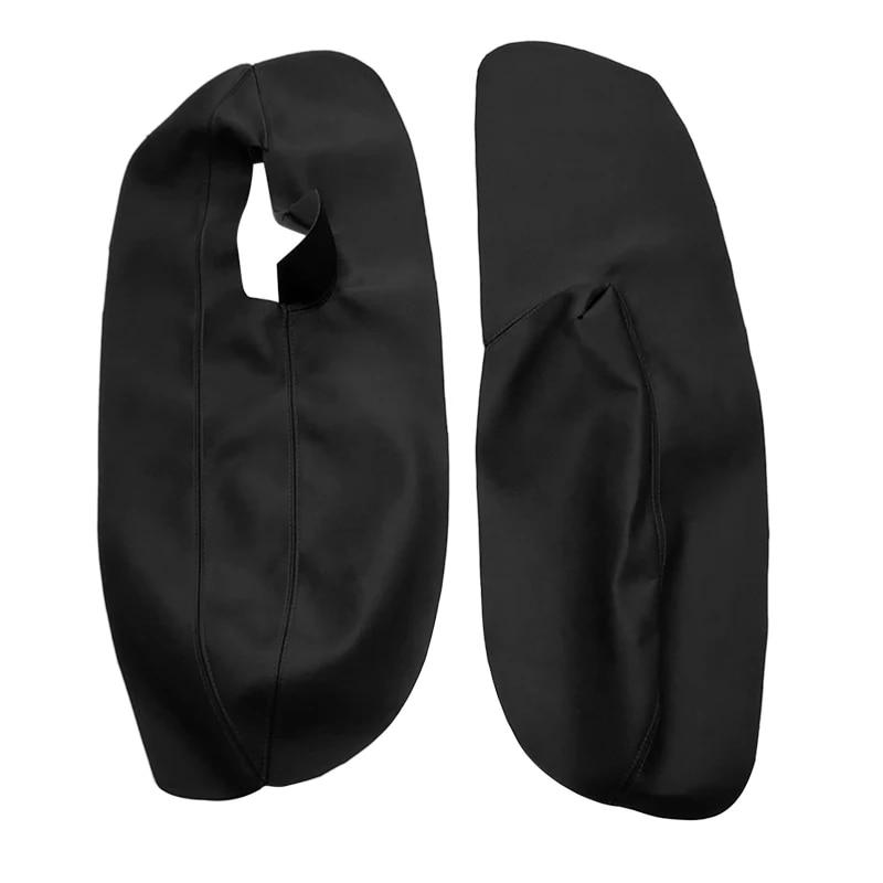 

ТОЛЬКО 3-дверный автомобильный подлокотник, кожаный чехол для VW Golf 4 MK4 Bora Jetta 1999-2005, передний 2-дверный подлокотник, панель, наклейка, отделка чёрный