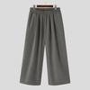 Waist Spring Incerun Men Elastic Straights Wide Leg Yoga Long Trousers Dropcrotch Pants