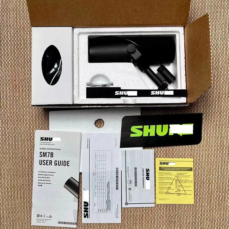 SM7B High-Quality Wired Dynamic Studio Microphone