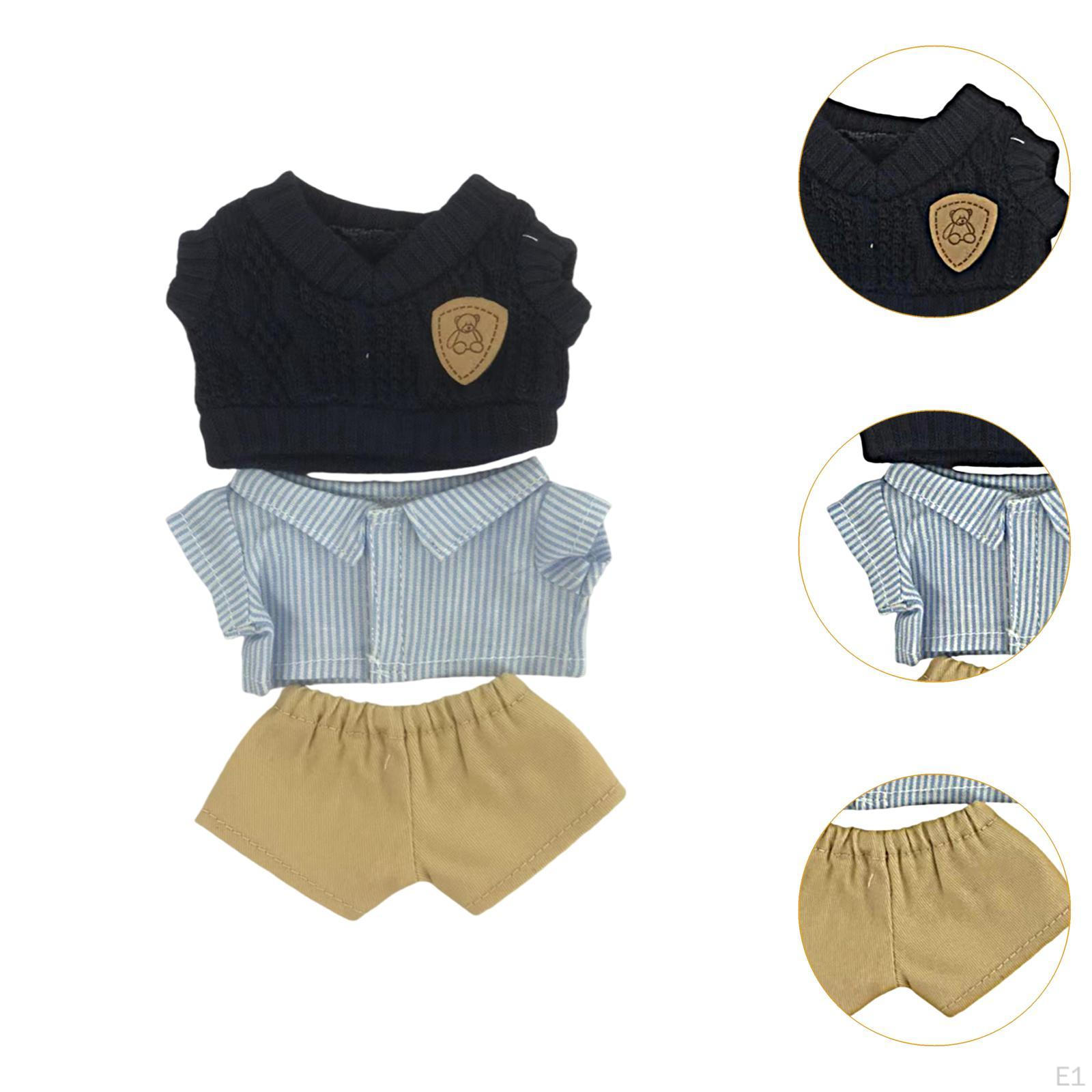 Очаровательный комплект кукольных нарядов для кукол ростом 15 см и 17 см Travel — фото 4