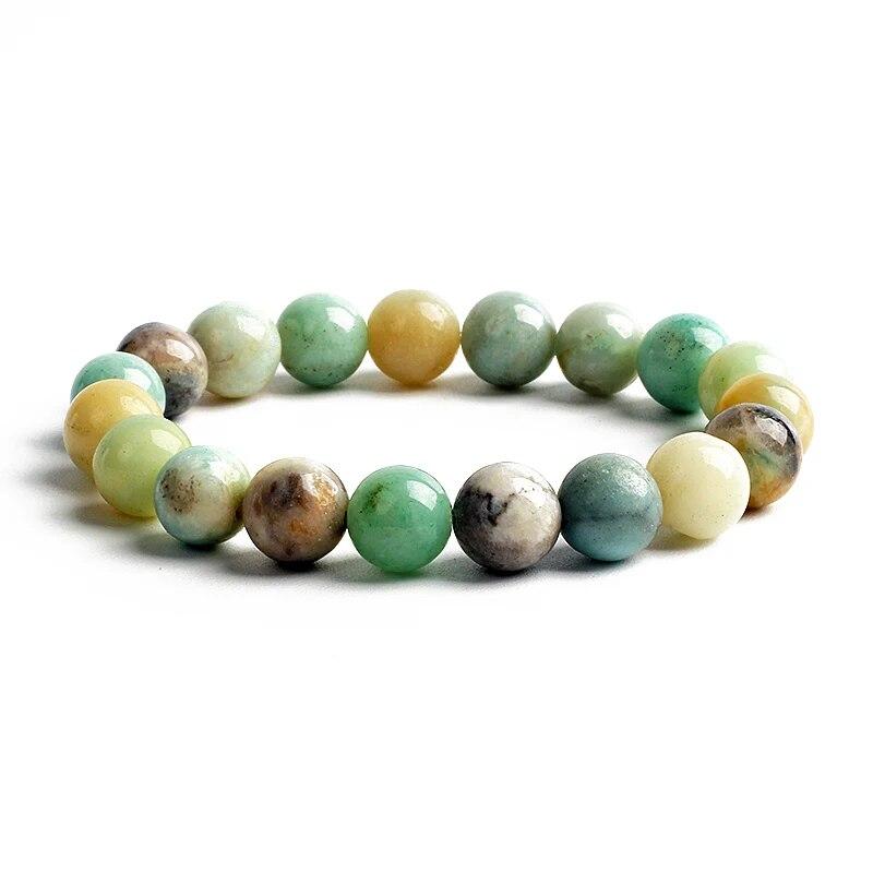 10MM Natural Stone Beads Bracelet Men 8MM Reiki Tiger Eye Agates Quartz Beaded Bracelets for Women Elastic Rope Handmade Jewelry