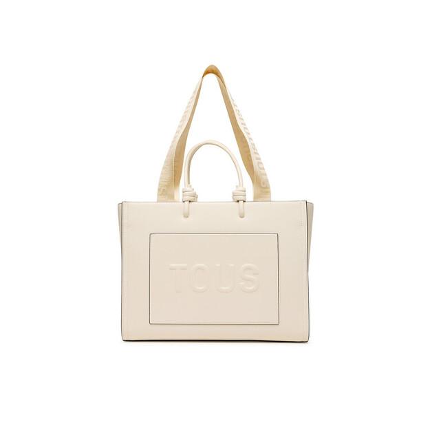 TOUS Amaya La Rue New 2002025801 Beige Handbag