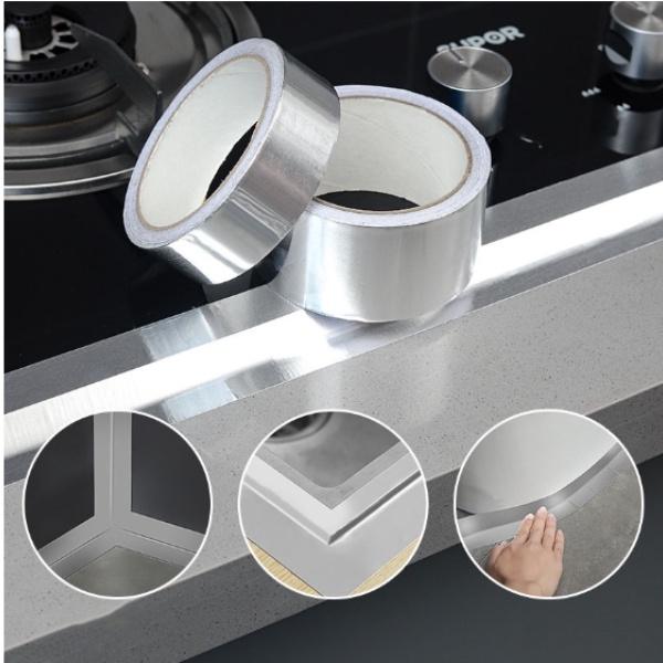 

Толстый рулон алюминиевой ленты, водонепроницаемый, устойчивый к высоким температурам, подходит для кухни 0.06*48mm*5M