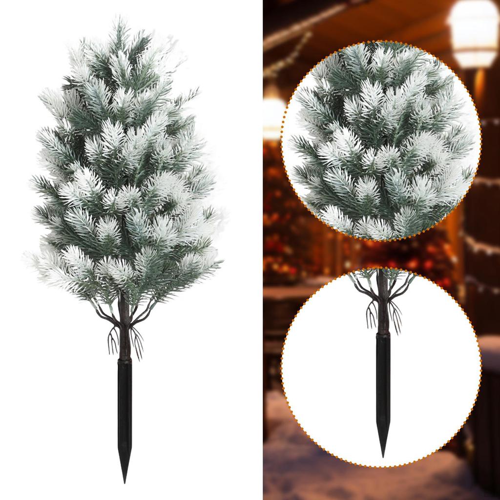 Artificial Tree Fake To Install Plant Greenery for Walkway Patio Front Porch Pathway Indoor