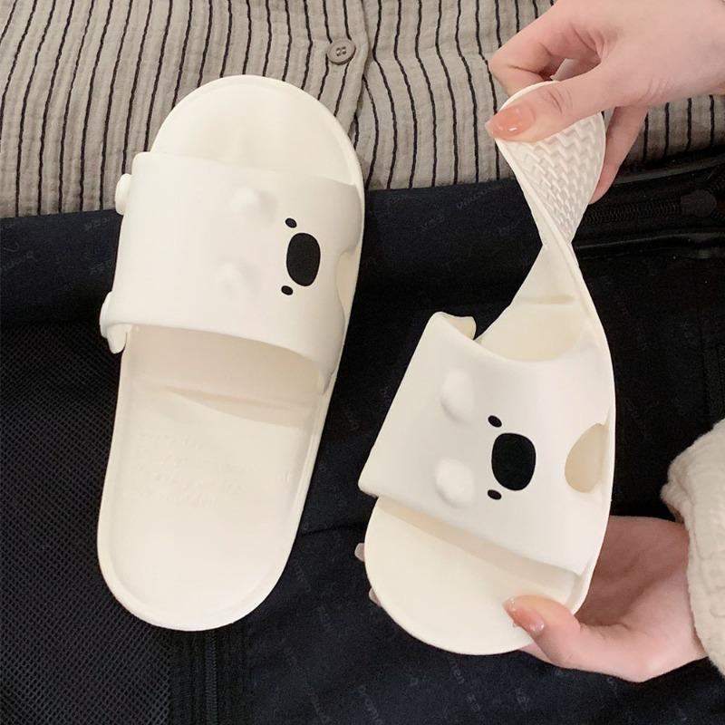 

Cute Slippers, Women s Shoes, Soft-soled, Comfortable Travel Sandals 36-37 белый