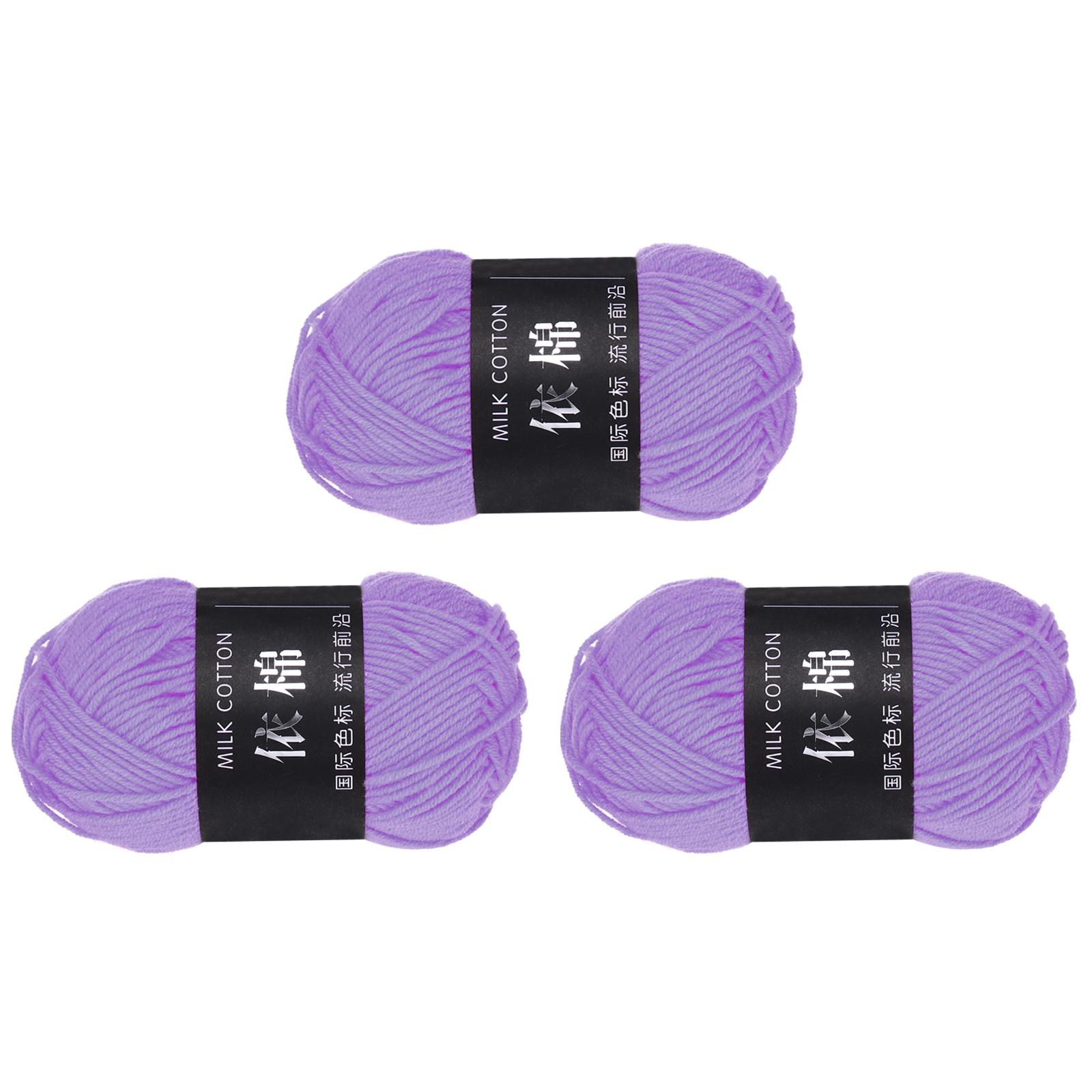 

3 мотка хлопковой пряжи, 60% хлопок, 40% акрил пряжа для вязания крючком, пряжа для пледа для вязания крючком золото