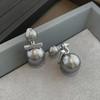 Elegant S925 Silver Pearl Earrings - Luxurious and Unique Design for Women