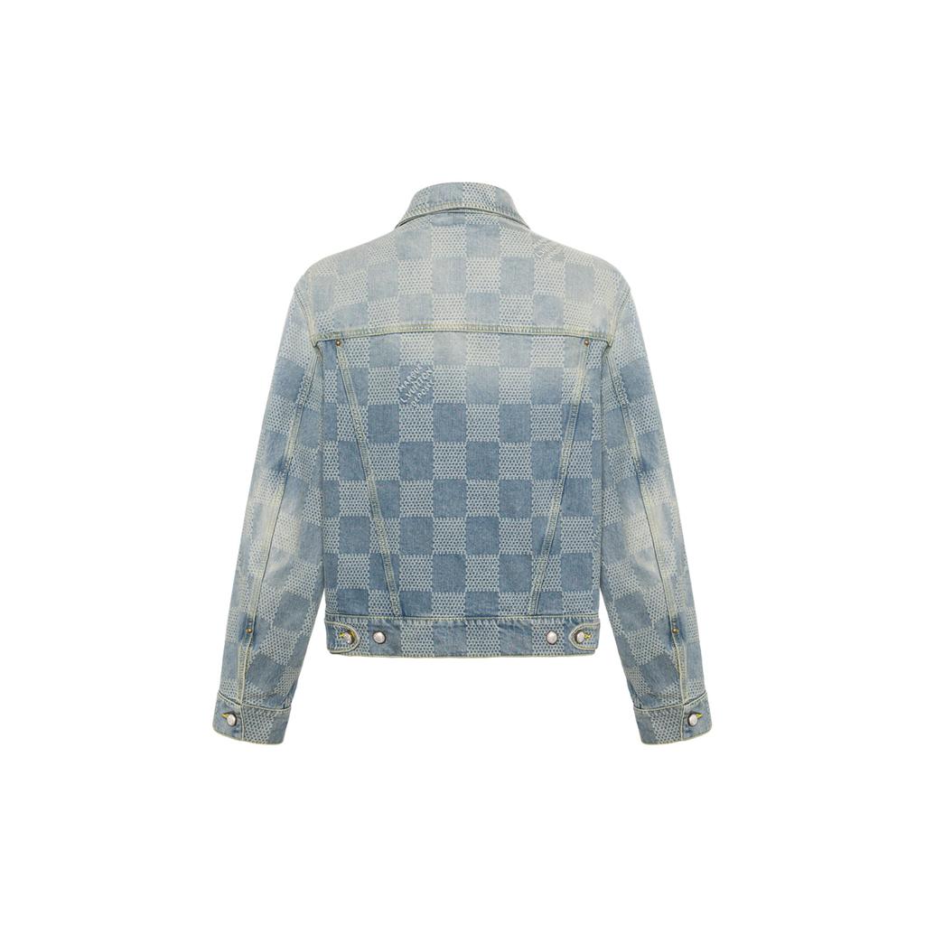 Louis Vuitton SS24 Denim Jacket Men's Blue 1AFHUC
