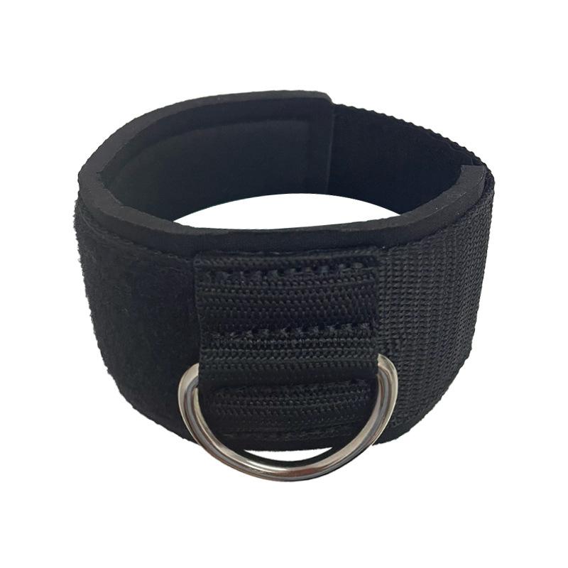 

Подъемная лодыжечная пряжка с одним D-кольцом, фитнес-кольцо для стопы, ремень для тренировки бедер и ног, эластичный ремень для лодыжки, аксессуары One size