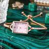 Small Square Watch Women'S Fashion Luxury Temperament Bracelet Watch Fine Detail Belt Design Quartz