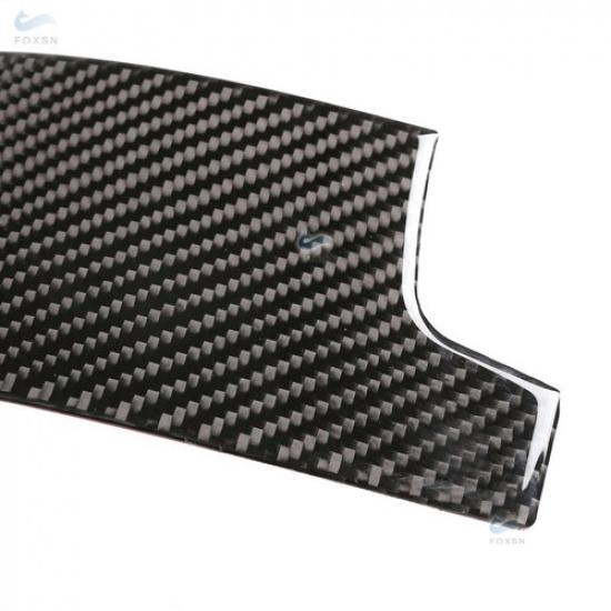 1*Carbon Fiber Co-pilot Center Control Panel Cover For Toyota RAV4 2006-2012