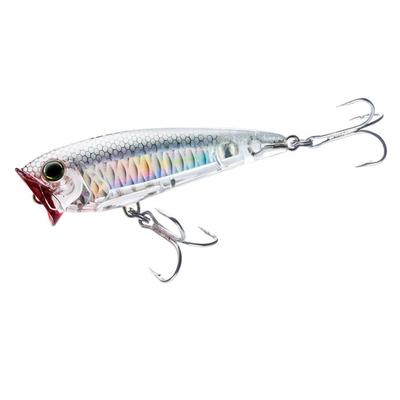 YO-ZURI Lure Popper 3D Inshore Popper (F) 70mm 8.5g R1210-HGSH-Ghost Shad