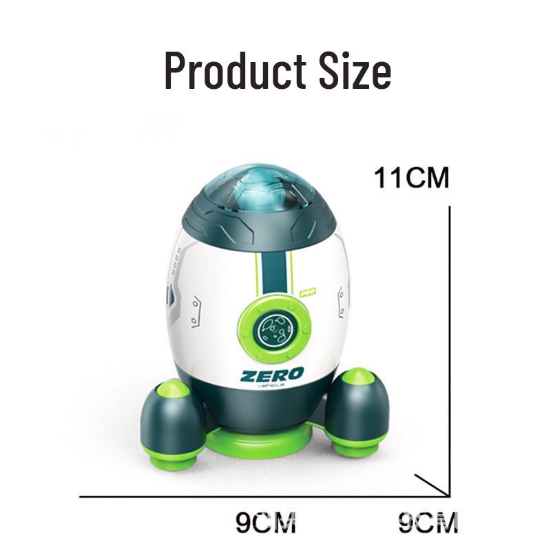Kids' Inertial Transforming Astronaut Car - Rocket Spaceship Trendy Toy