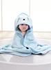 Children's Quick-Drying Coral Fleece Hooded Bathrobe Cloak Towel
