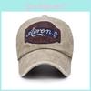 Embroidery Letters Duck Cap Cotton Women Sunscreen Shade Outdoor Protection Uv