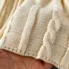 Retro V-Neck Thick-Knit Dress for Women Autumn Winter Elegant Solid Twist Jacqurd Slim Sweater Fishtail Dress