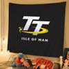 Isle Of Man TT Anime Tapestry Hippie Flower Wall Carpets Dorm Decor Cheap Hippie Wall Hanging