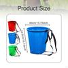 Back Basket Fruit Easy To Clean Multifunctional Water Bucket with Adjustable Straps for