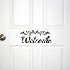 Welcome Wall Decal Home Door DIY Removable PVC Sticker Art Entryway Mural Decor Christmas Decor