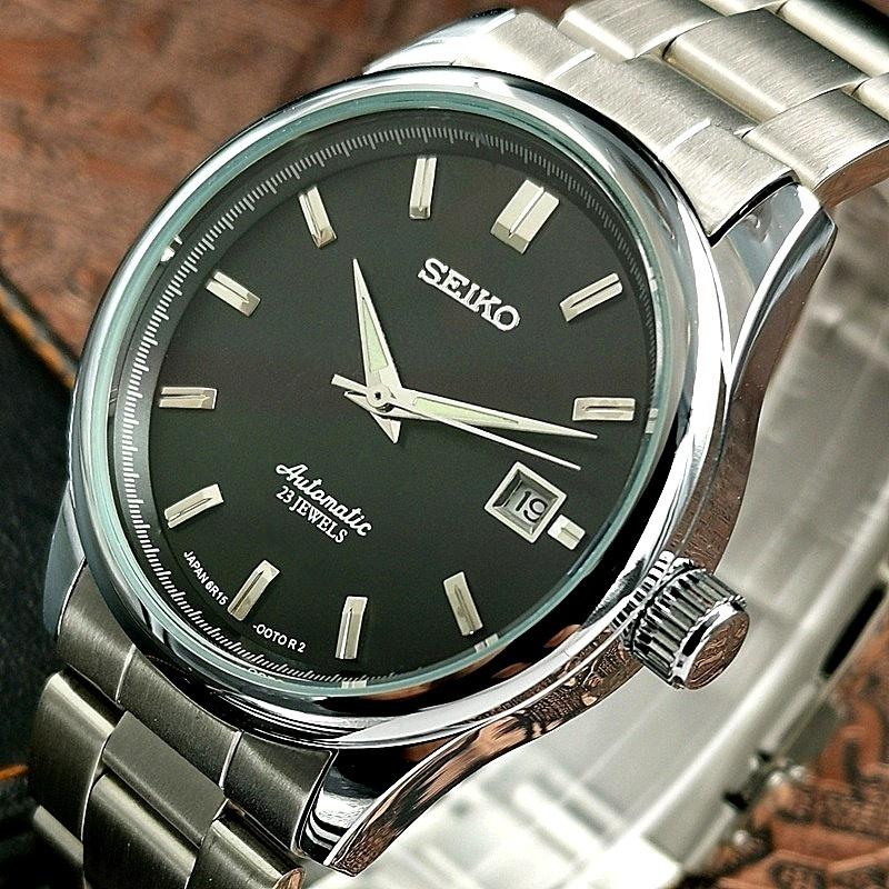 SEIKO мужские механические часы на металлическом браслете купить ...