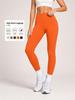 High-Waisted Peach Fitness Leggings for Women - Quick-Dry Yoga & Running Wear