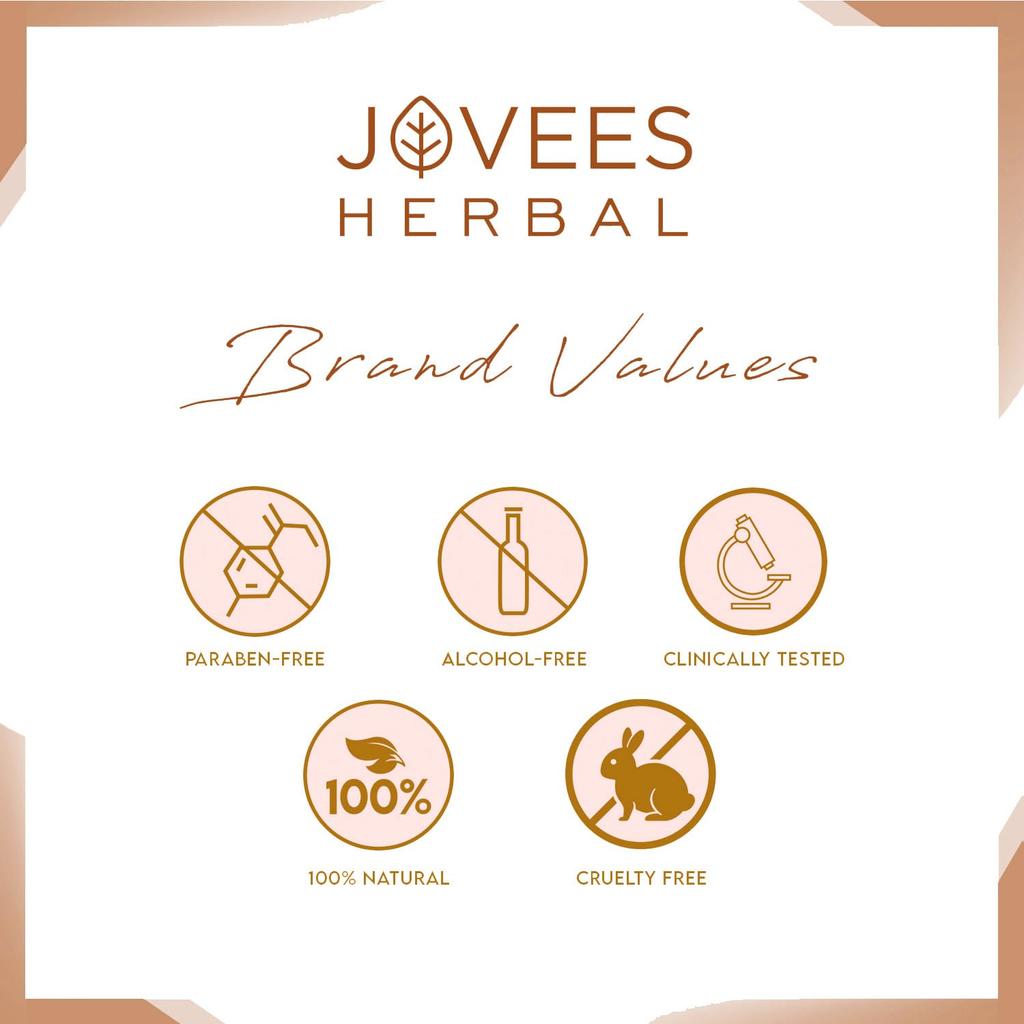 Jovees Herbal Sandalwood Natural Sun Cover SPF 30 Lightweight Oil Free Sunscreen For All Skin Types 100g