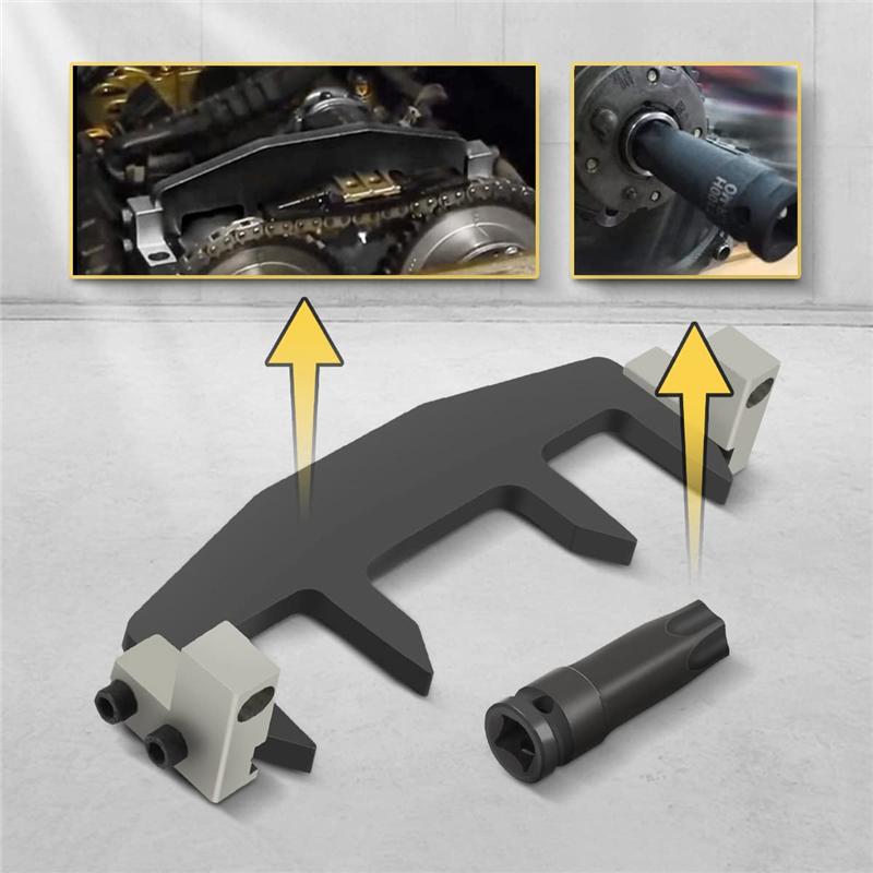 Camshaft Locking Tool Kit T100 Sleeve Engine Timing Tool Fit For Mercedes-Benz M271 C200 C180 E260-A99D