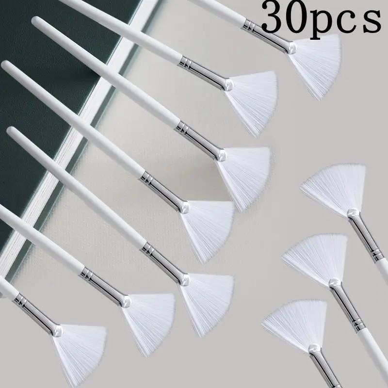 DIY facial mask brush set, soft smear brush, makeup tools, including soft fan, facial brush, acid smear brush