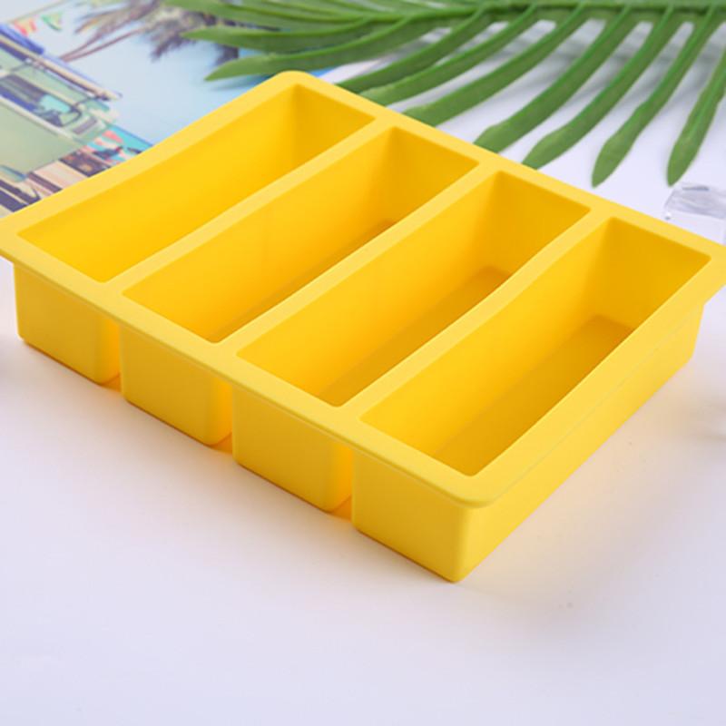 Food Grade 16.5*11.5*5 Cm Ice Tray, Easy To Release, Silicone and Flexible Manufacturer, Stackable Ice Tray