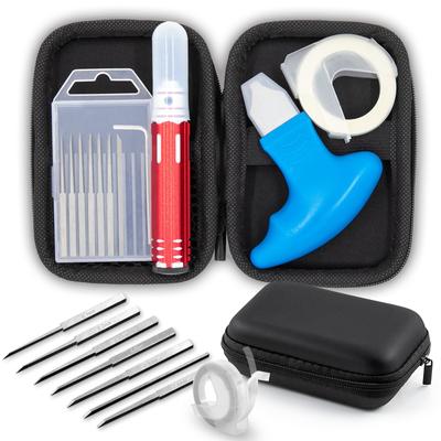 Goreson Sujibori Chisel Set Compatible with Plastic Models Sujibori Line Carving Tool Set Compatible with Gunpla Plastic Models Chisel Parts Opener