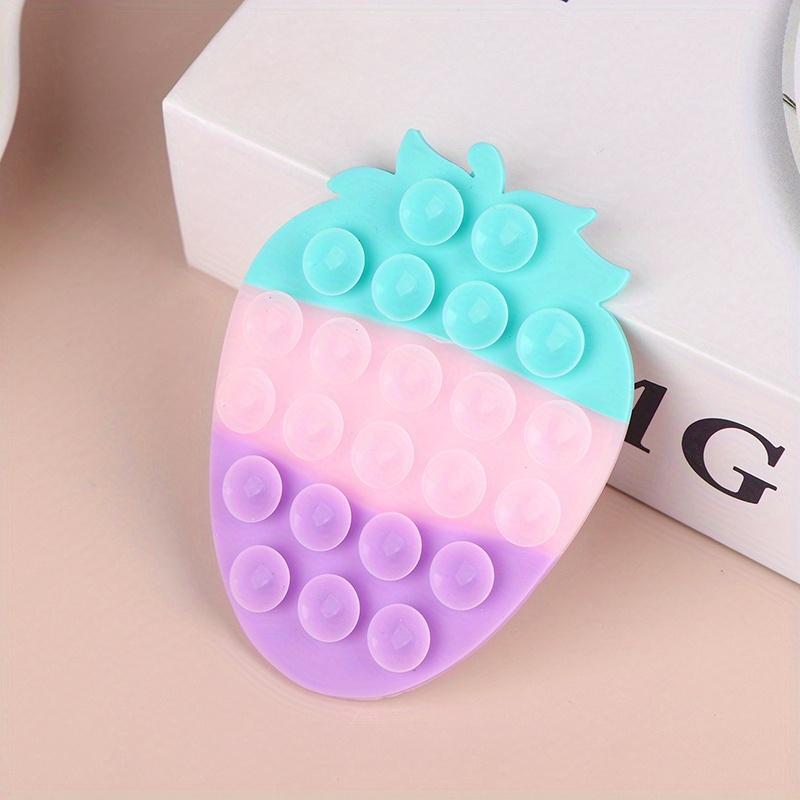

1Pc Strawberry Suction Cup Phone Holder, Portable Phone Mount, Navigation Stand, Phone Stand, Decorative Holder