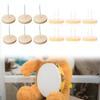 6 Pieces Crochet Dolls Display Stand Stable Pin Doll Display Holder for Action Figures Dolls Crochet Dolls Felting Animal Dolls