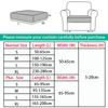 Elastic Jacquard Sofa Covers Waterproof Dust Prevention Seat Cushion Cover Solid Color Slipcover Suitable For Living Room