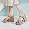 New 2025 Spring and Summer Platform Sandals Women's Casual and Comfortable Large-size  Sandals SKT