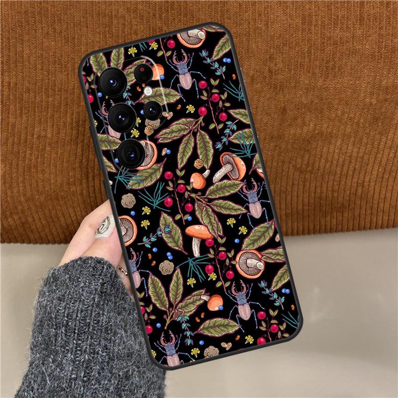 

mushroom forest Phone Case For Samsung Galaxy S23 S24 S25 Ultra S9 S10 S22 Plus S20 FE S21 FE Back Cover Galaxy S22